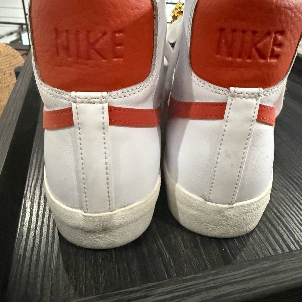 Nike White and Orange Blazers - Picture 3 of 5
